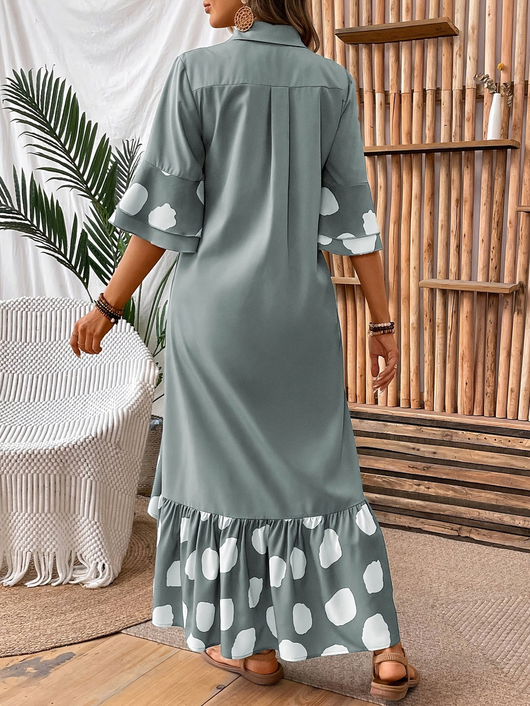 Amber Polka Dot Dress