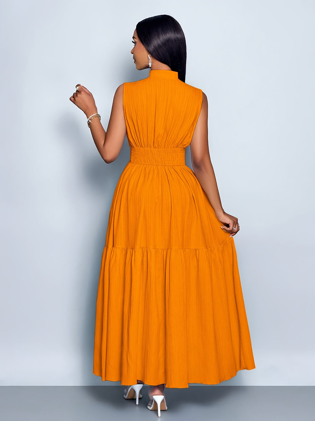 Sunny - Women’s Wedding Guest A-Line Maxi Dress