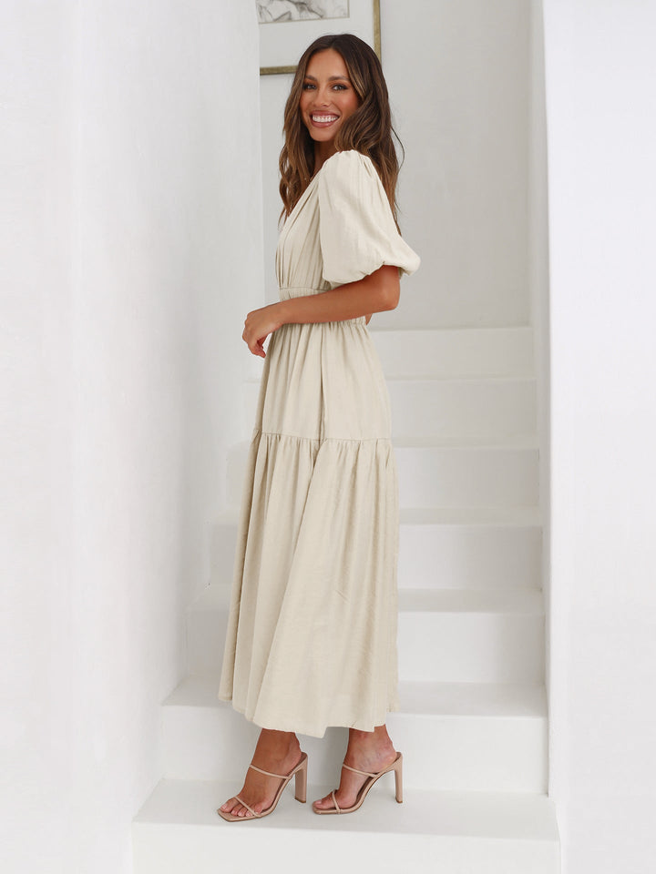 Enola Puff Sleeves Dress