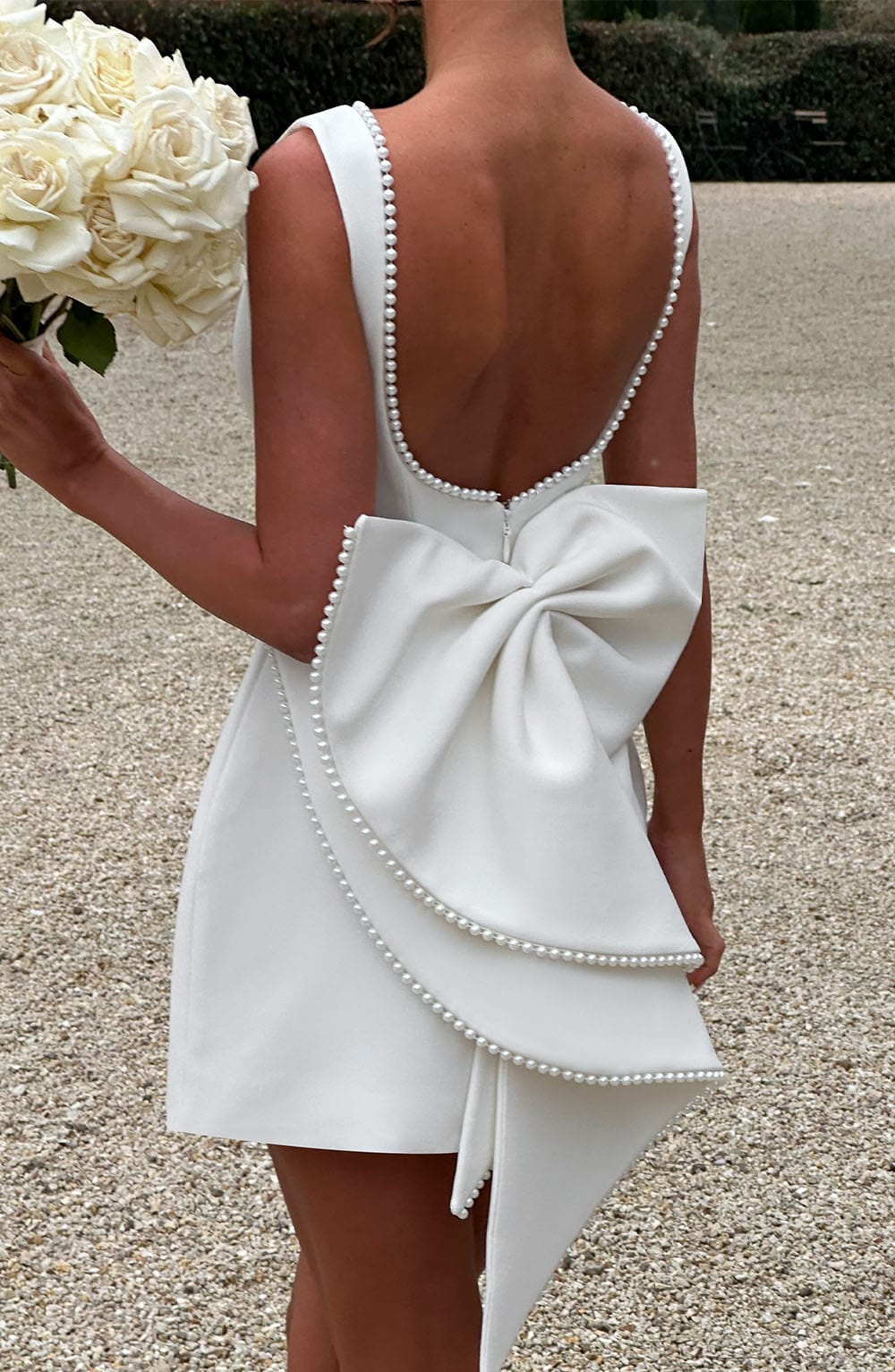 Kylie | Women Wedding Guest Structured Mini Dress
