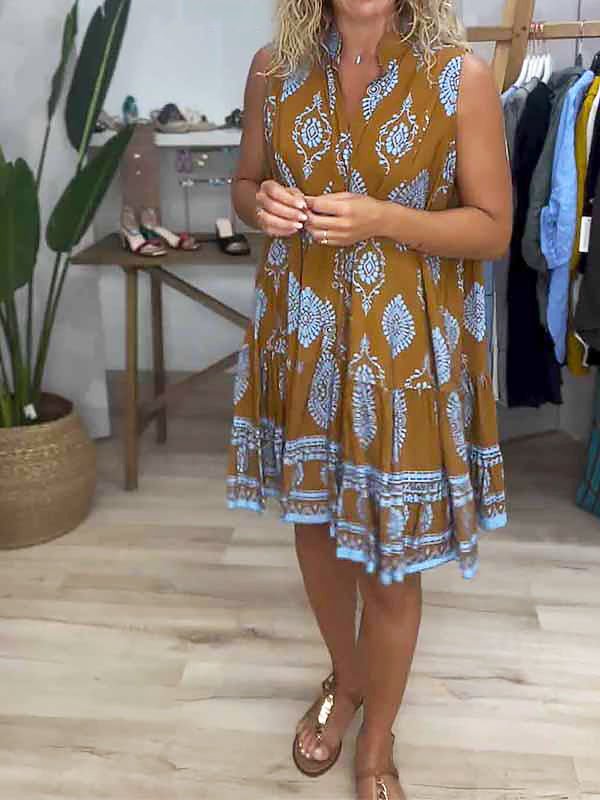Zorie | Women Boho Sleeveless Summer Dress