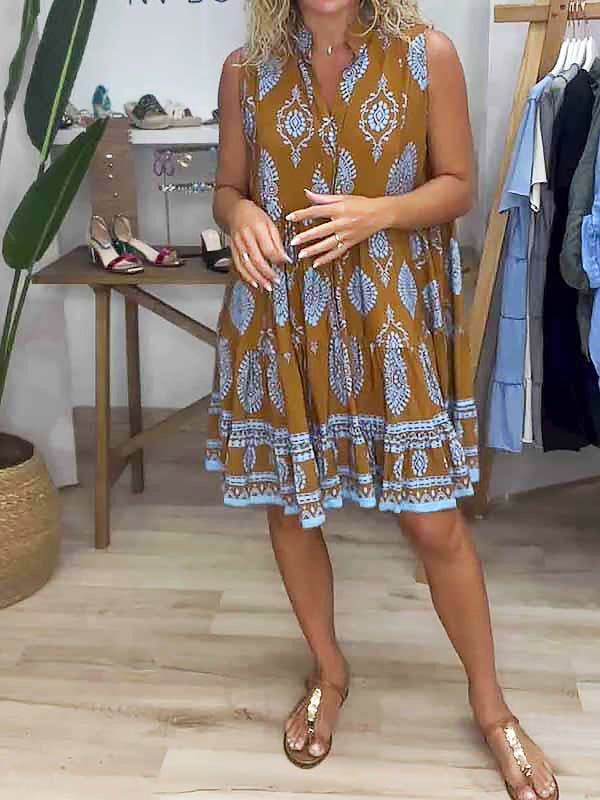 Zorie | Women Boho Sleeveless Summer Dress