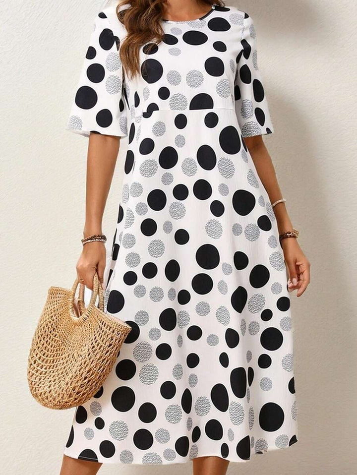 Hazel Polka Dot Dress