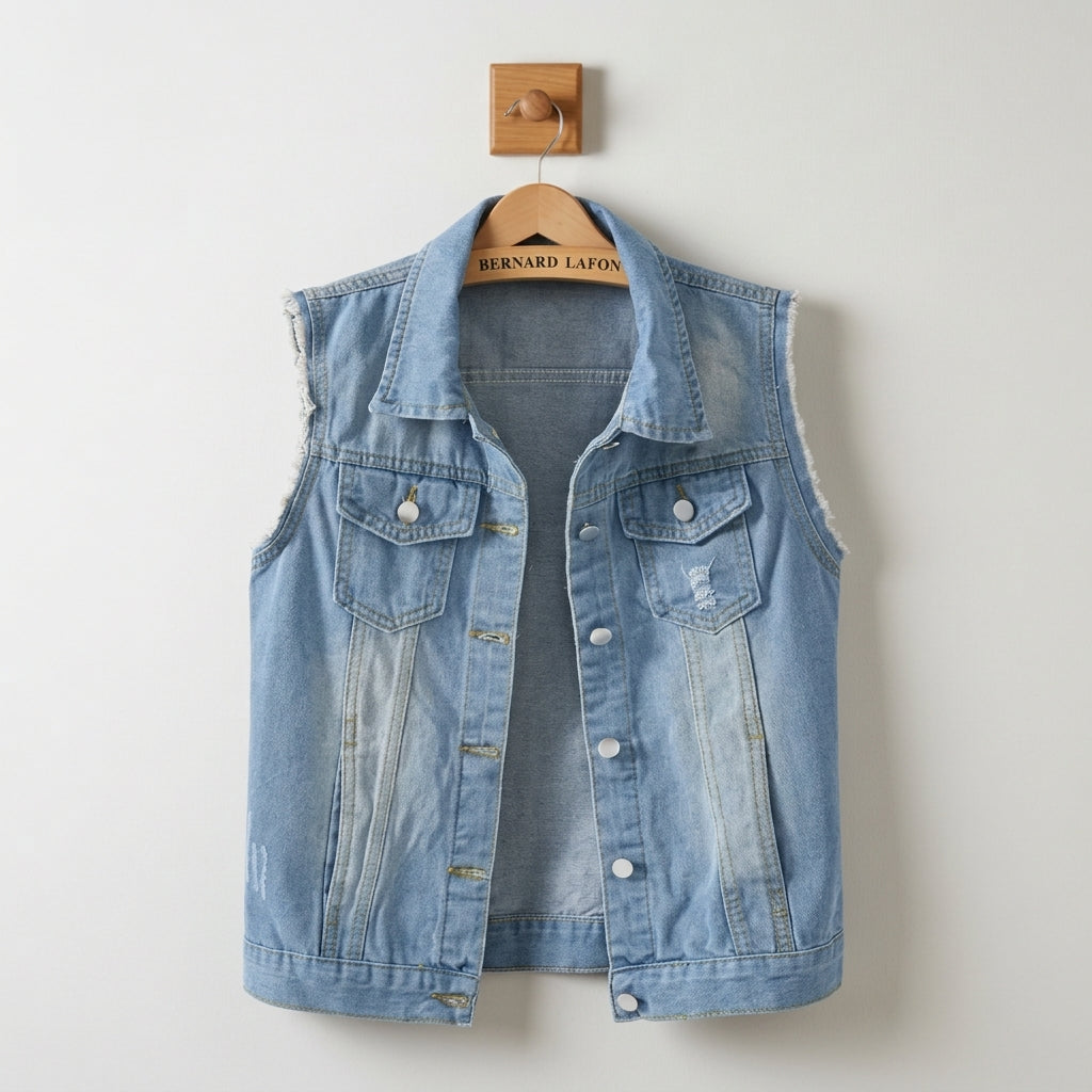 Lisa | Women's Comfort Denim Vest
