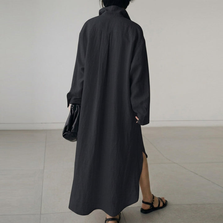 Isabel | Women's Summer Linen Shirt Dress