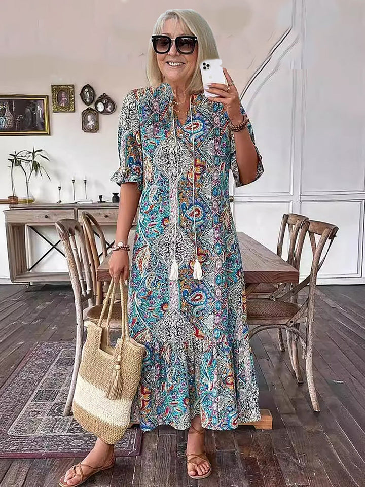 Gene | Boho Chic Maxi Dress for Women