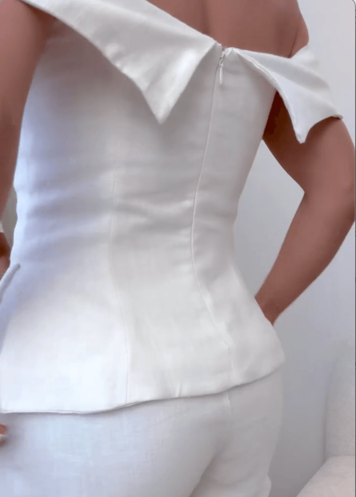 Eve - Timeless Off Shoulder Two Piece Set Women