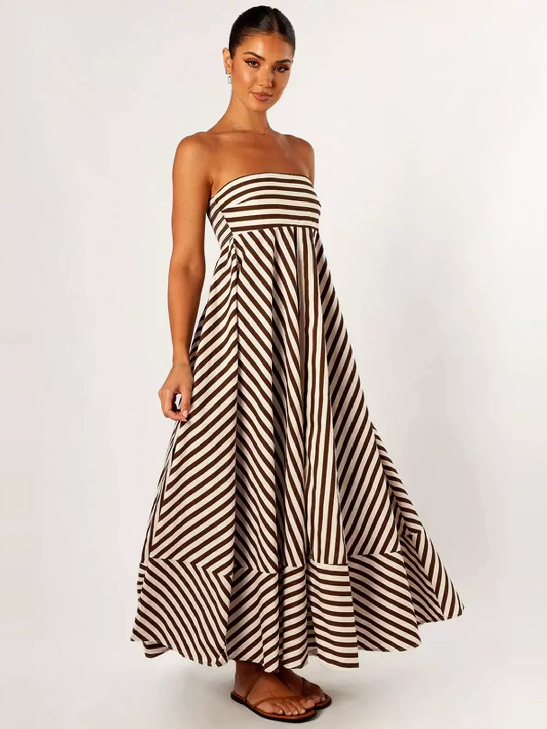 Lina Strapless Maxi Dress