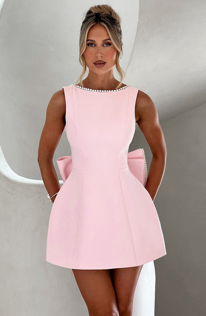 Kylie | Women Wedding Guest Structured Mini Dress