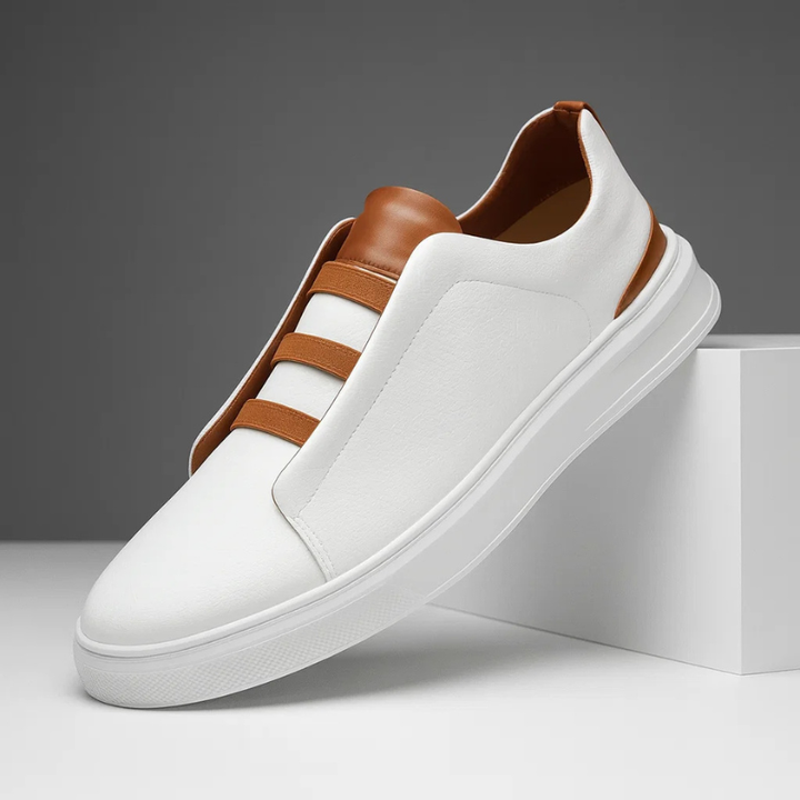 Marco - Elegant Genuine Leather Sneakers