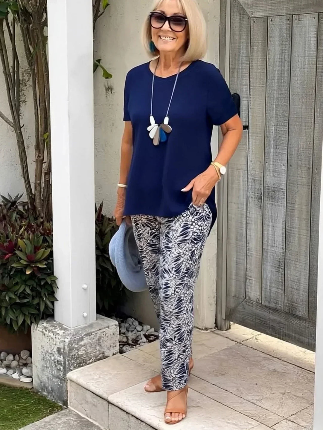 Suzan | Elegant Lightweight Summer Matching Set