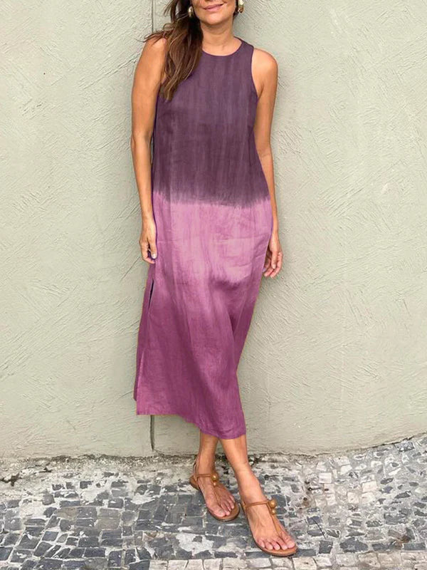 Victoria - Tie-Dye Midi Dress