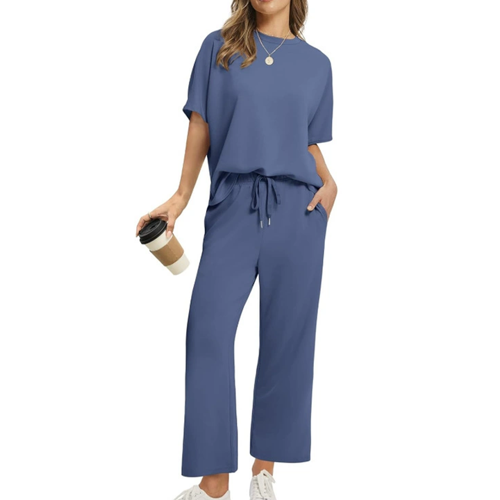 Aurora | Casual Summer Top and Pants Set