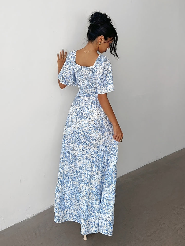 Carol - Women Casual Floral Maxi Dress