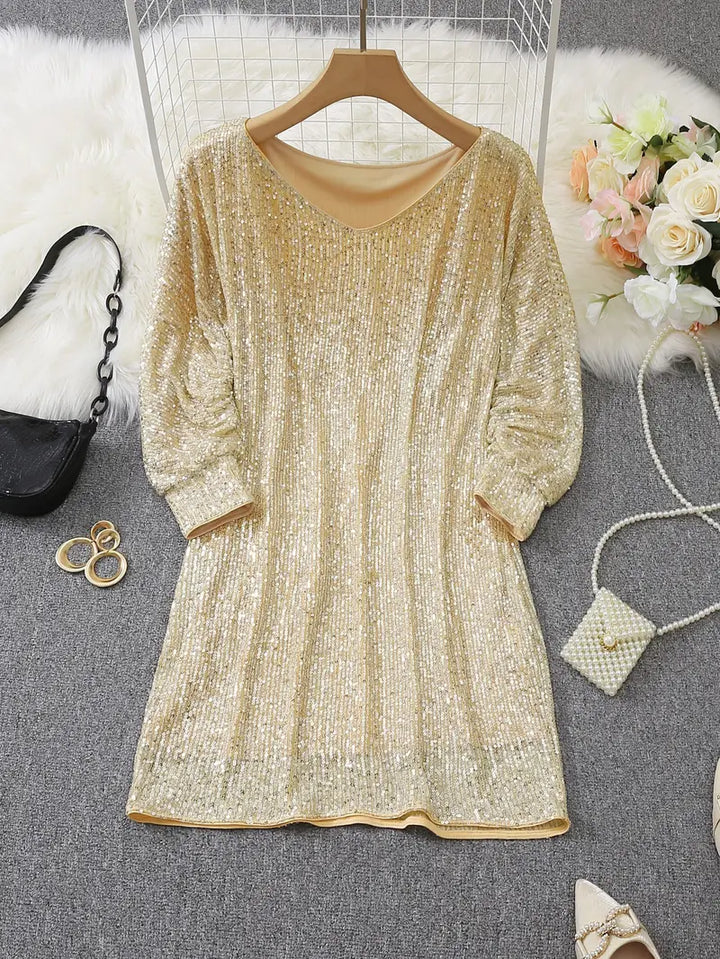 Aria - Chic Sequin Cocktail Dress