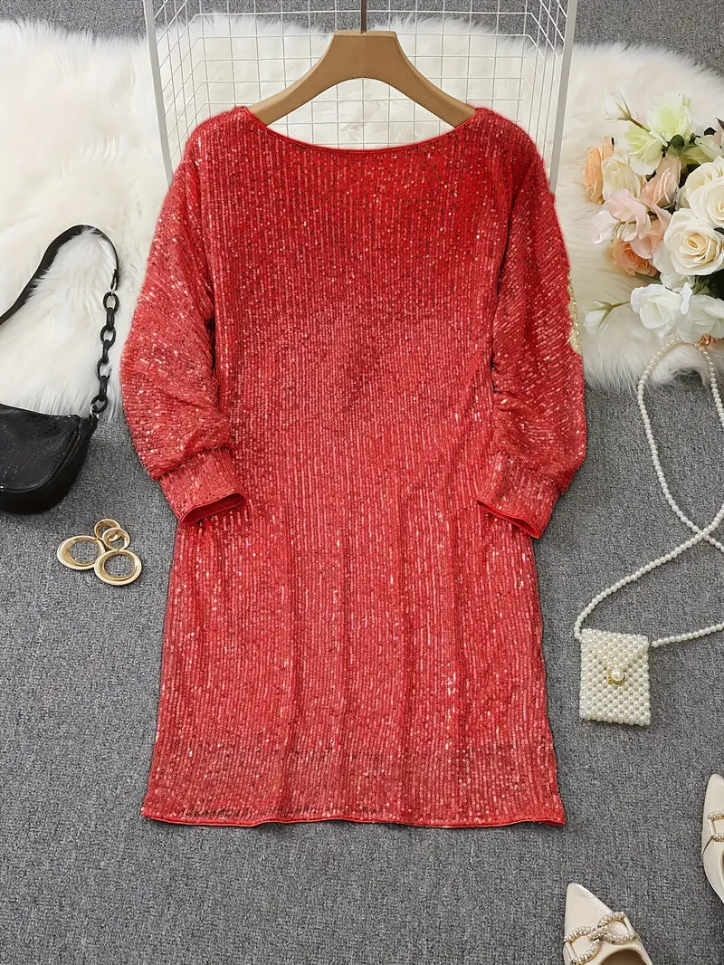 Aria - Chic Sequin Cocktail Dress