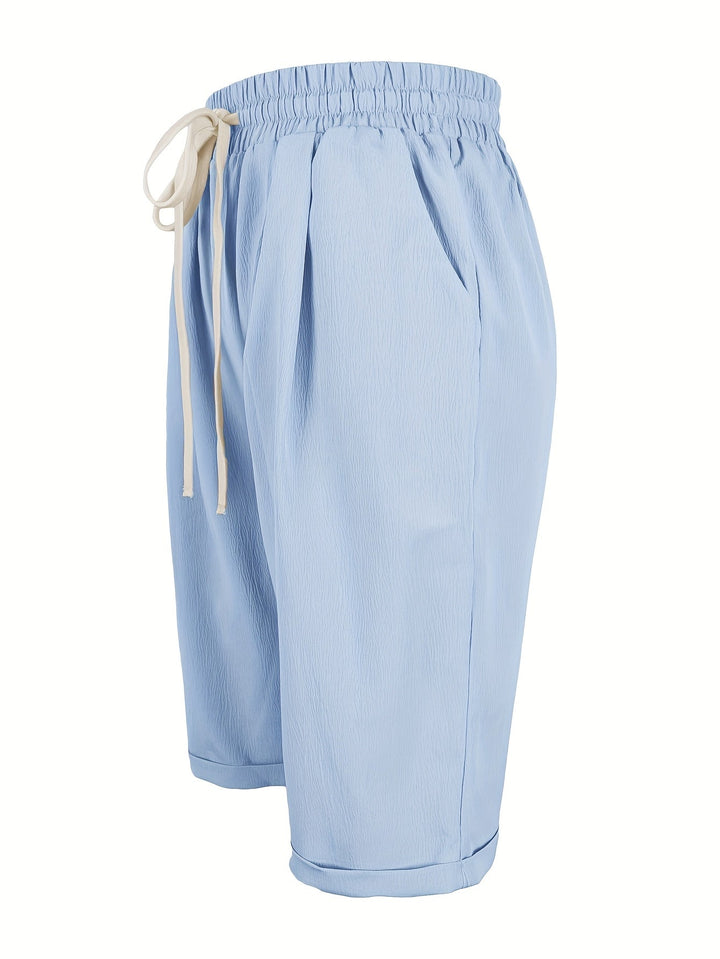 Women's Shorts | Pull-On Straight Leg Cropped