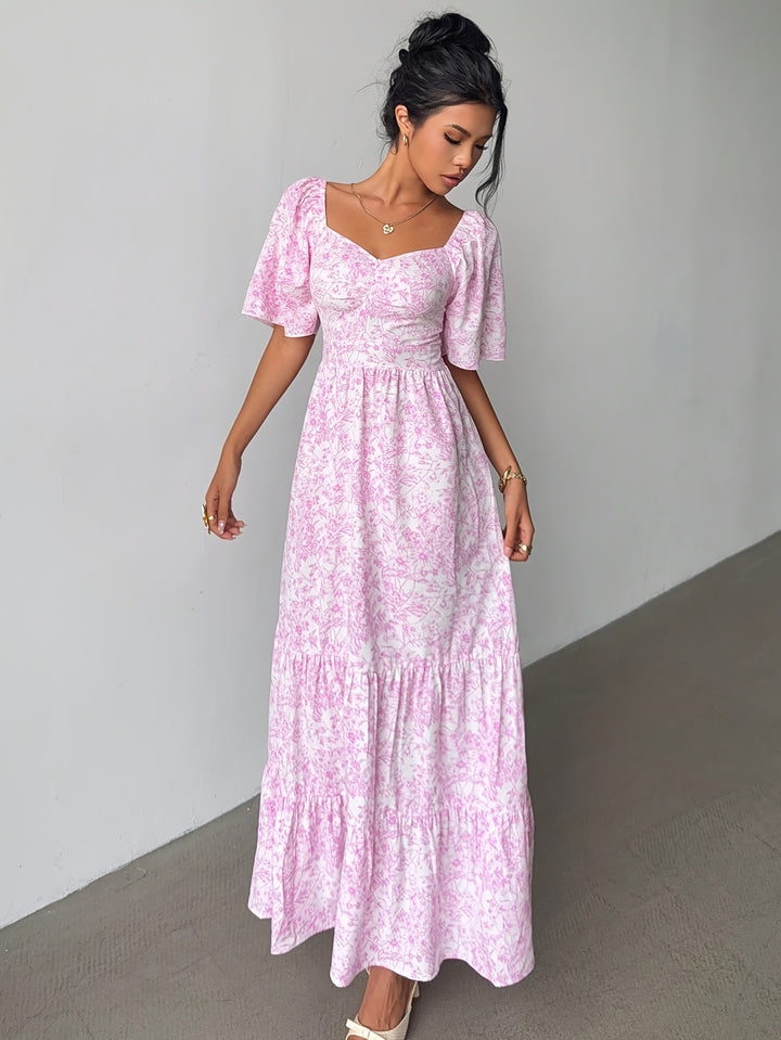 Carol - Women Casual Floral Maxi Dress