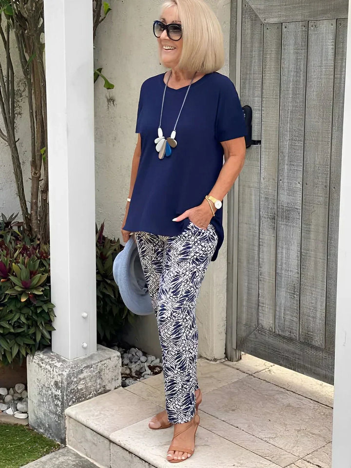 Suzan | Elegant Lightweight Summer Matching Set