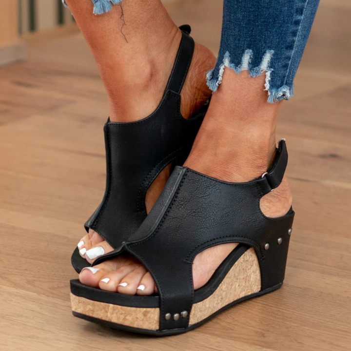 Sandra - Women Orthopedic Wedge Heel Sandals