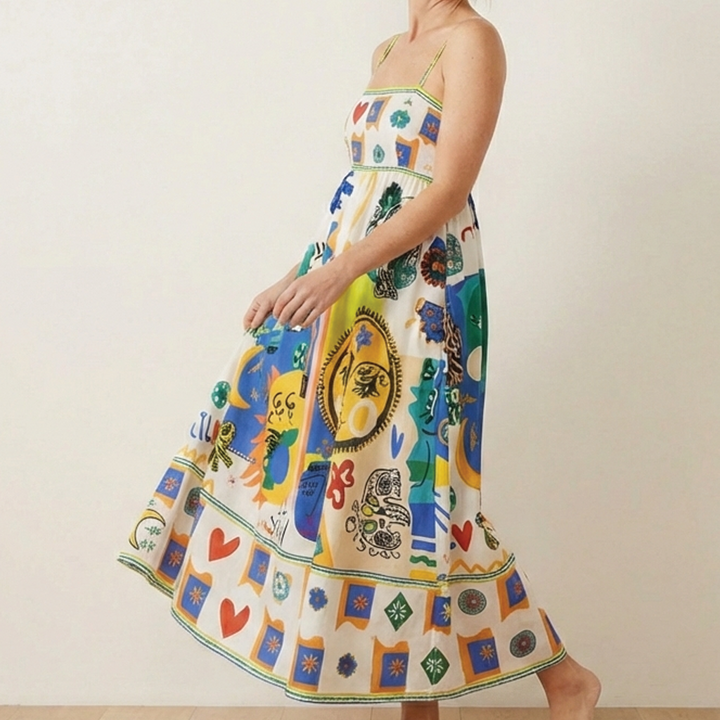 Teresa | Effortless Casual Artistic Women Sundress