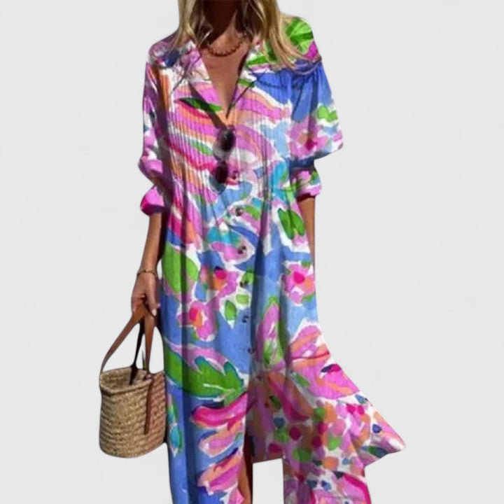 Paula | Elegant Boho Summer Dress