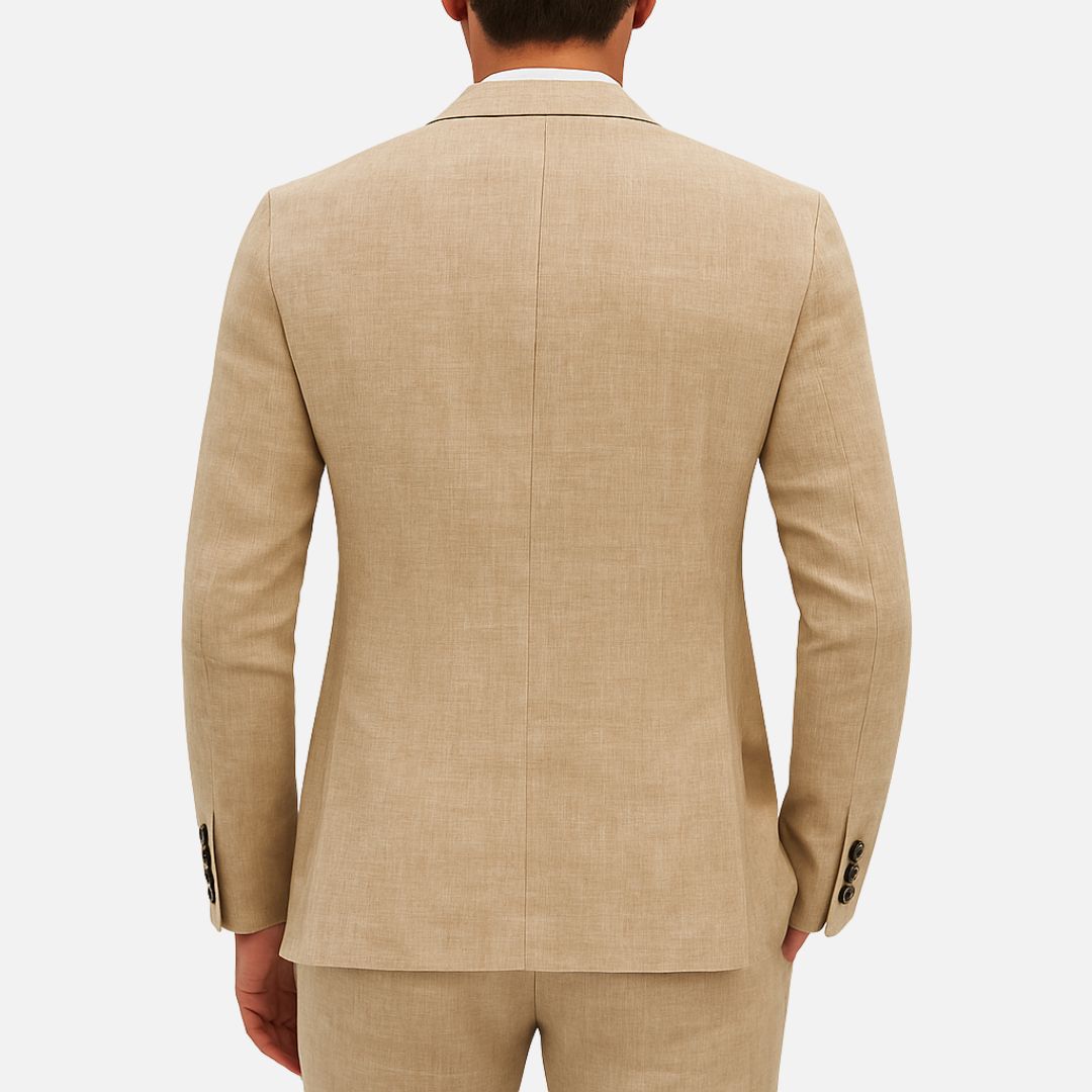 Cole - Men’s Premium Linen Suit Set Lightweight