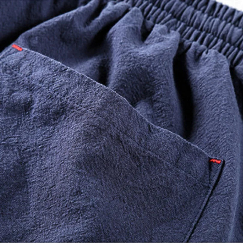 Carson - Casual Summer Cotton Linen Shorts