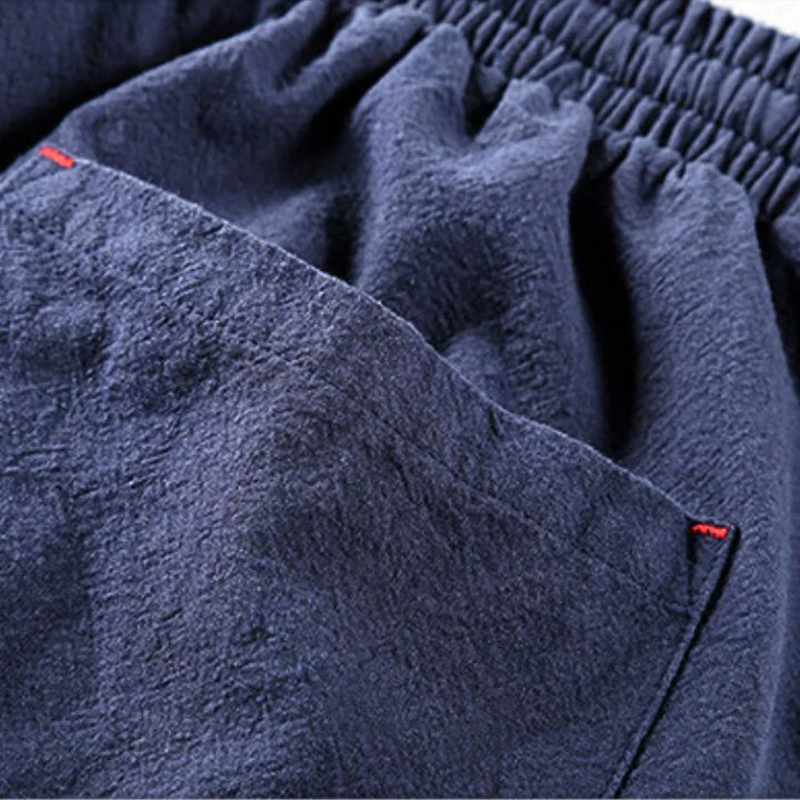 Carson - Casual Summer Cotton Linen Shorts