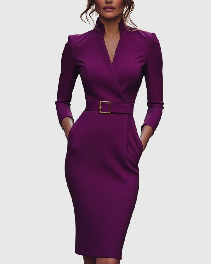 Claribel | Women Refined Midi Cocktail Dress