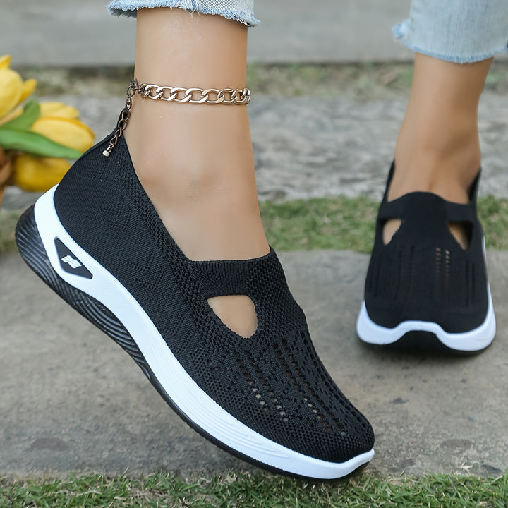 Anne - Soft Perforated Slip-On Shoes