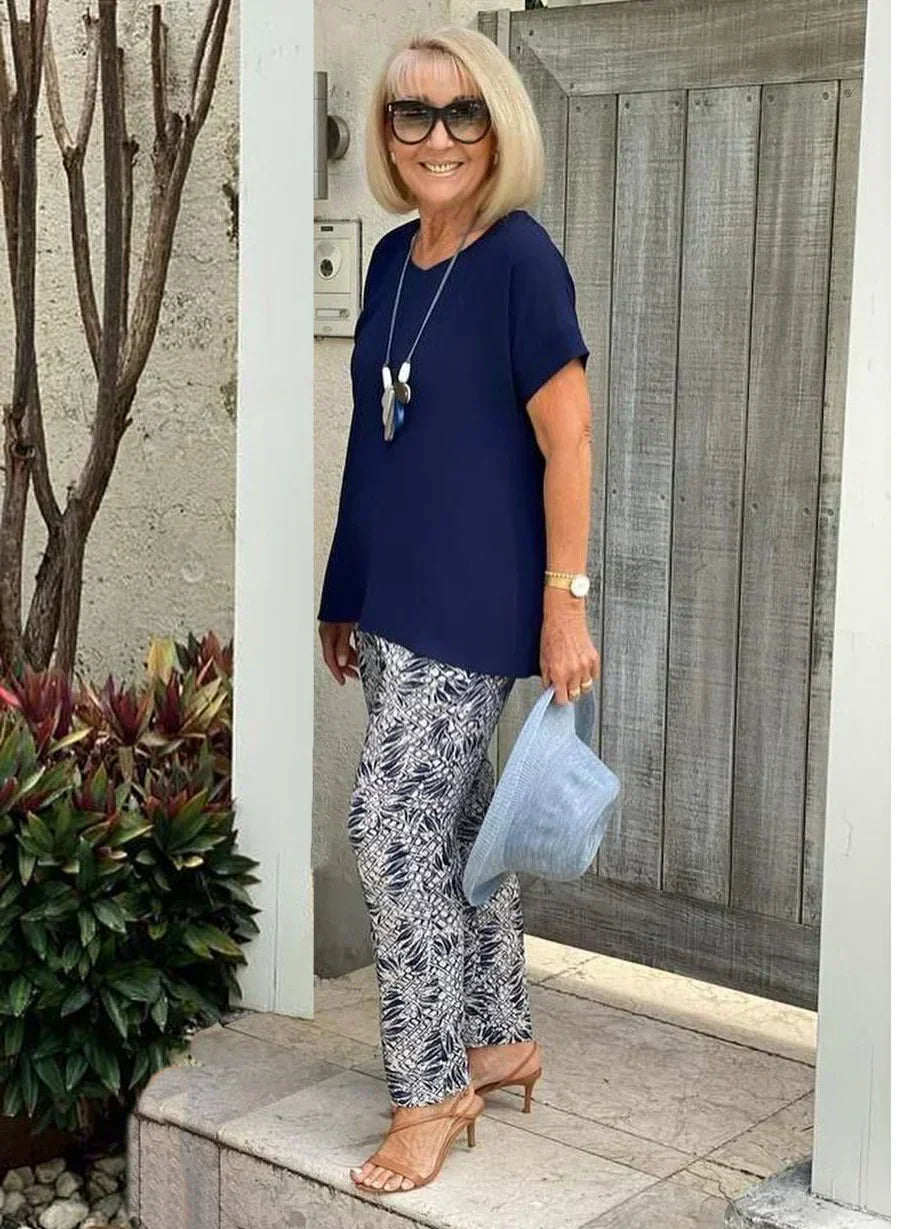 Suzan | Elegant Lightweight Summer Matching Set