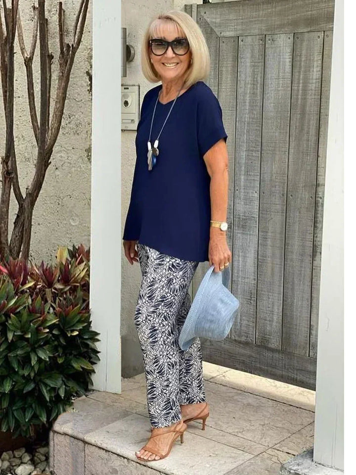 Suzan | Elegant Lightweight Summer Matching Set