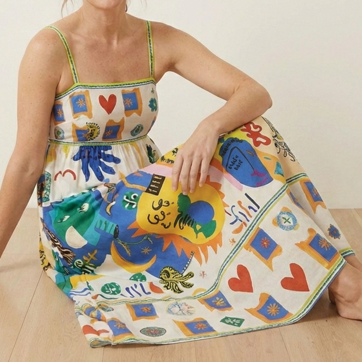 Teresa | Effortless Casual Artistic Women Sundress