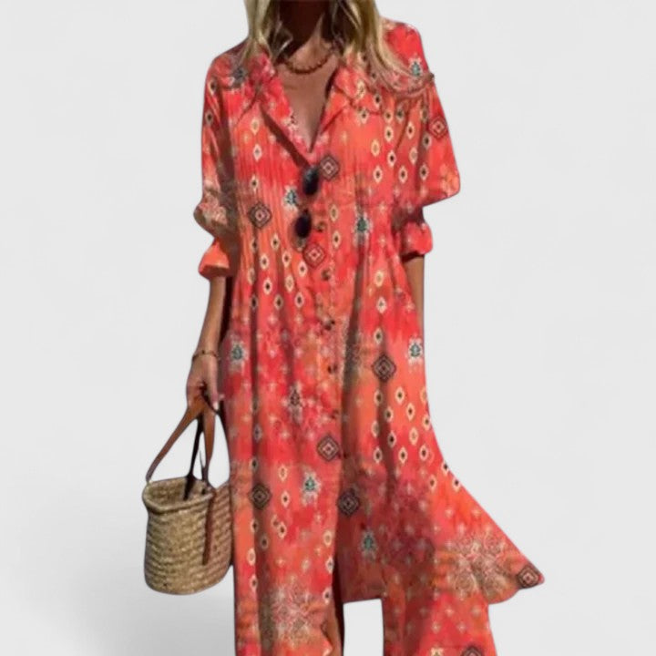 Paula | Elegant Boho Summer Dress