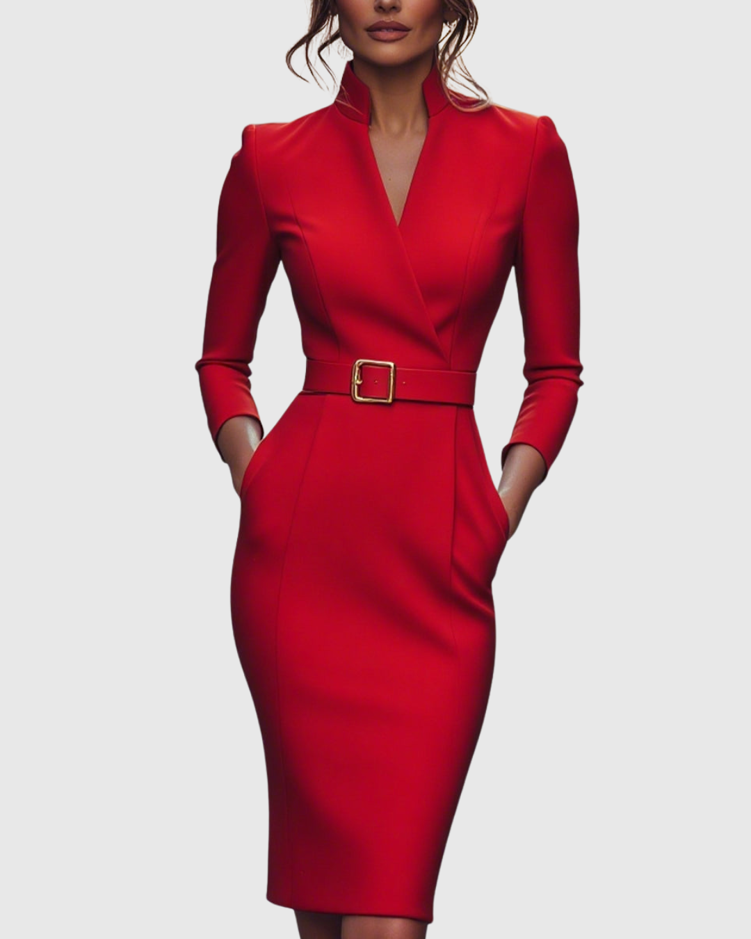 Claribel | Women Refined Midi Cocktail Dress