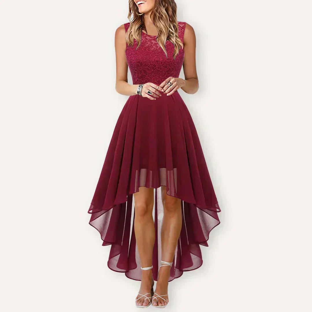 Kaith | Women Wedding Guest High-Low Formal Dress