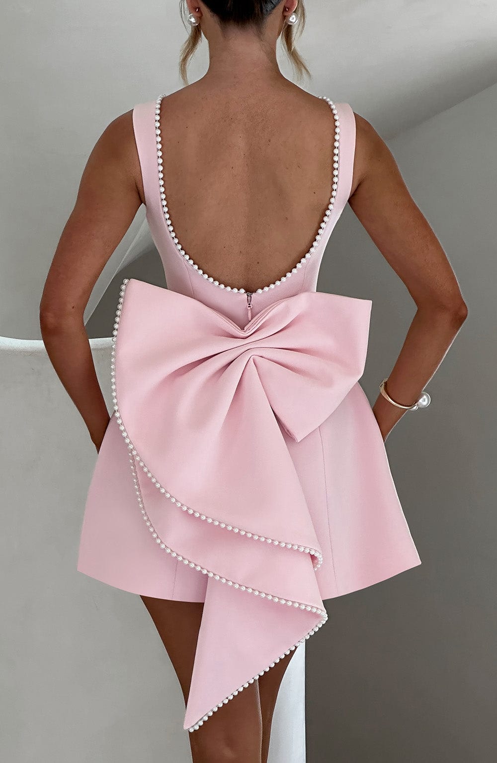 Kylie | Women Wedding Guest Structured Mini Dress