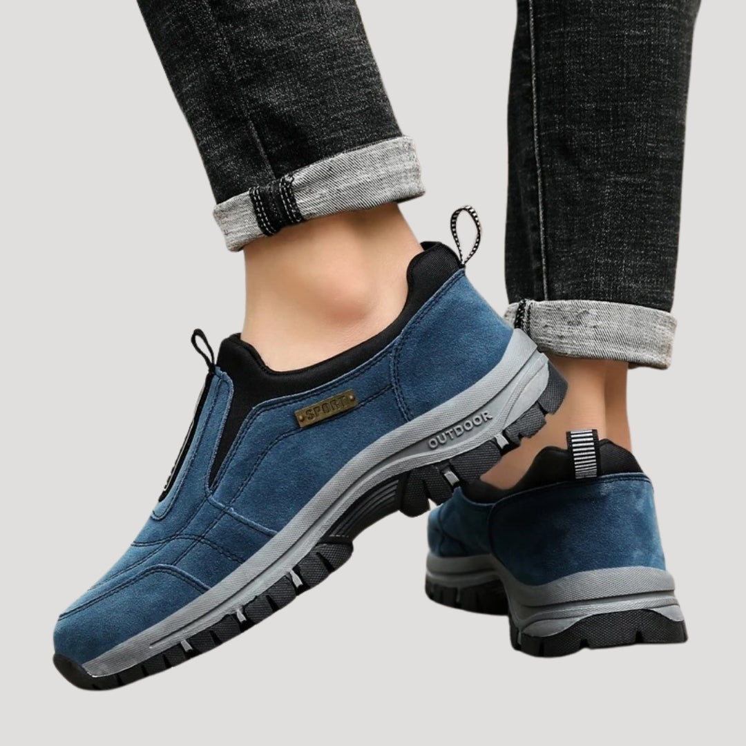 Odin | Men’s Slip-On Outdoor Walking Shoes with Cushioned Insole
