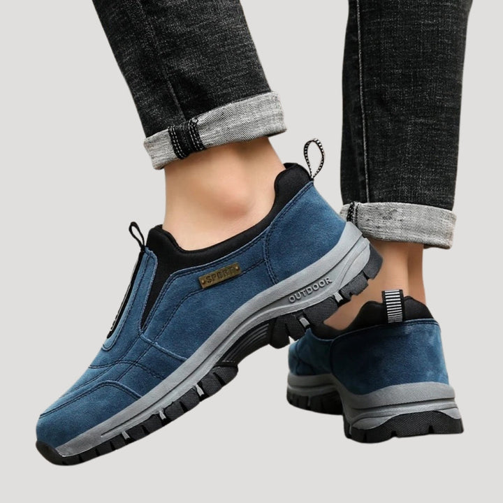 Odin | Men’s Slip-On Outdoor Walking Shoes with Cushioned Insole