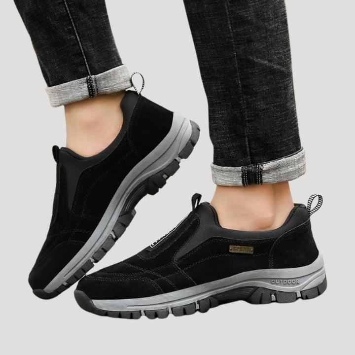 Odin | Men’s Slip-On Outdoor Walking Shoes with Cushioned Insole