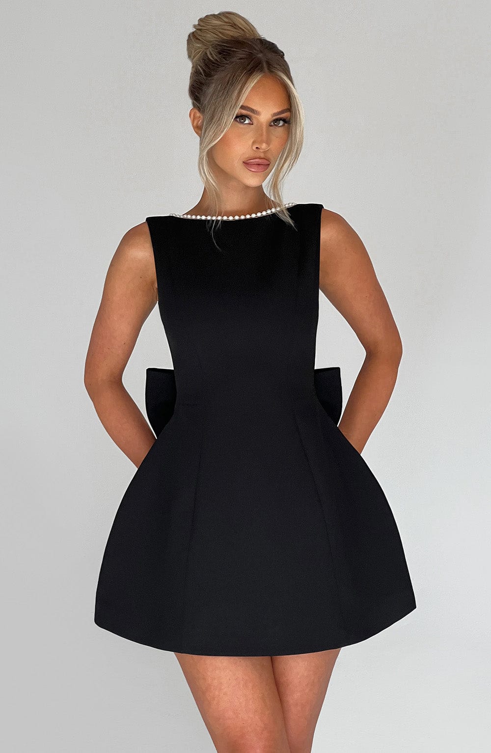 Kylie | Women Wedding Guest Structured Mini Dress