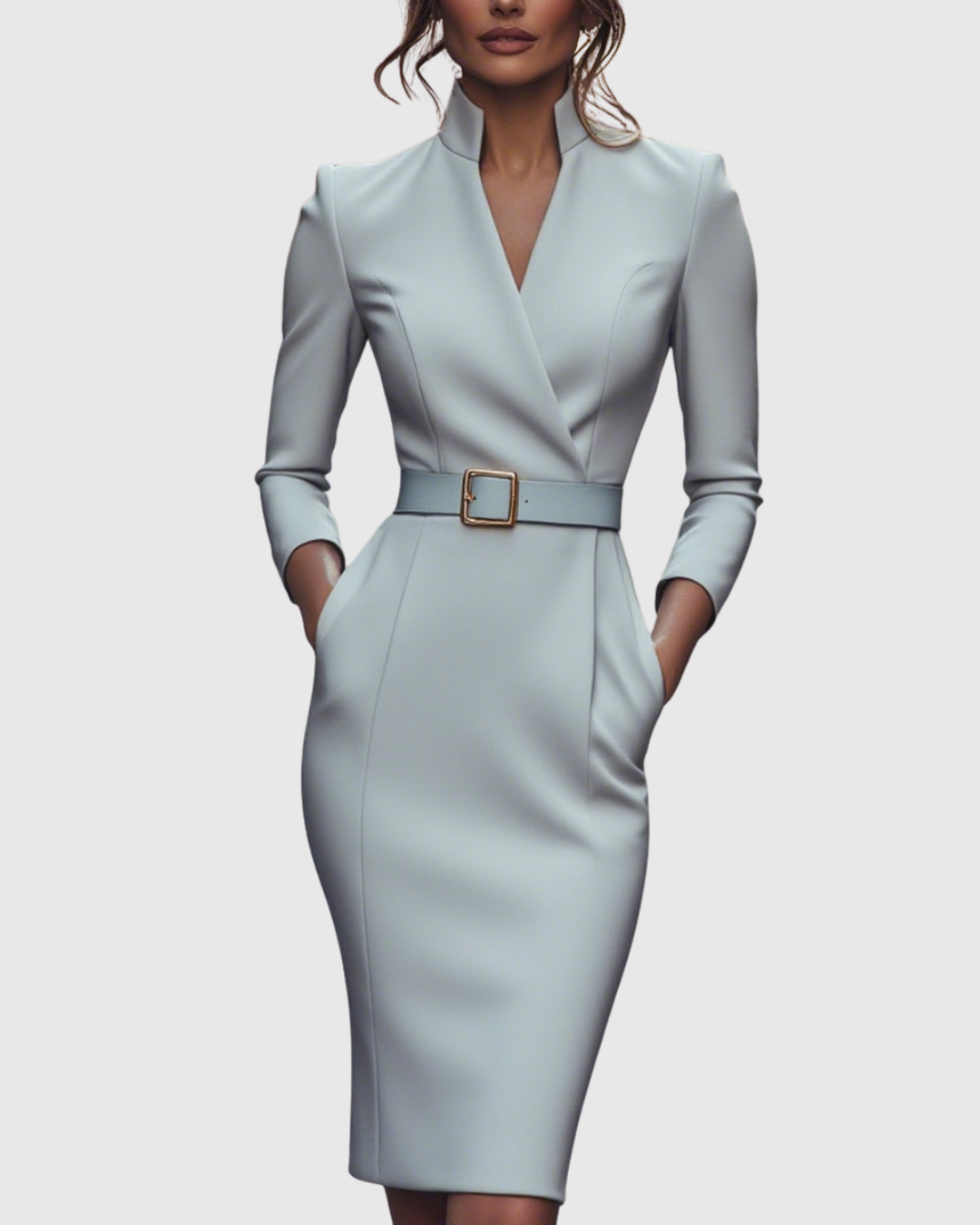 Claribel | Women Refined Midi Cocktail Dress