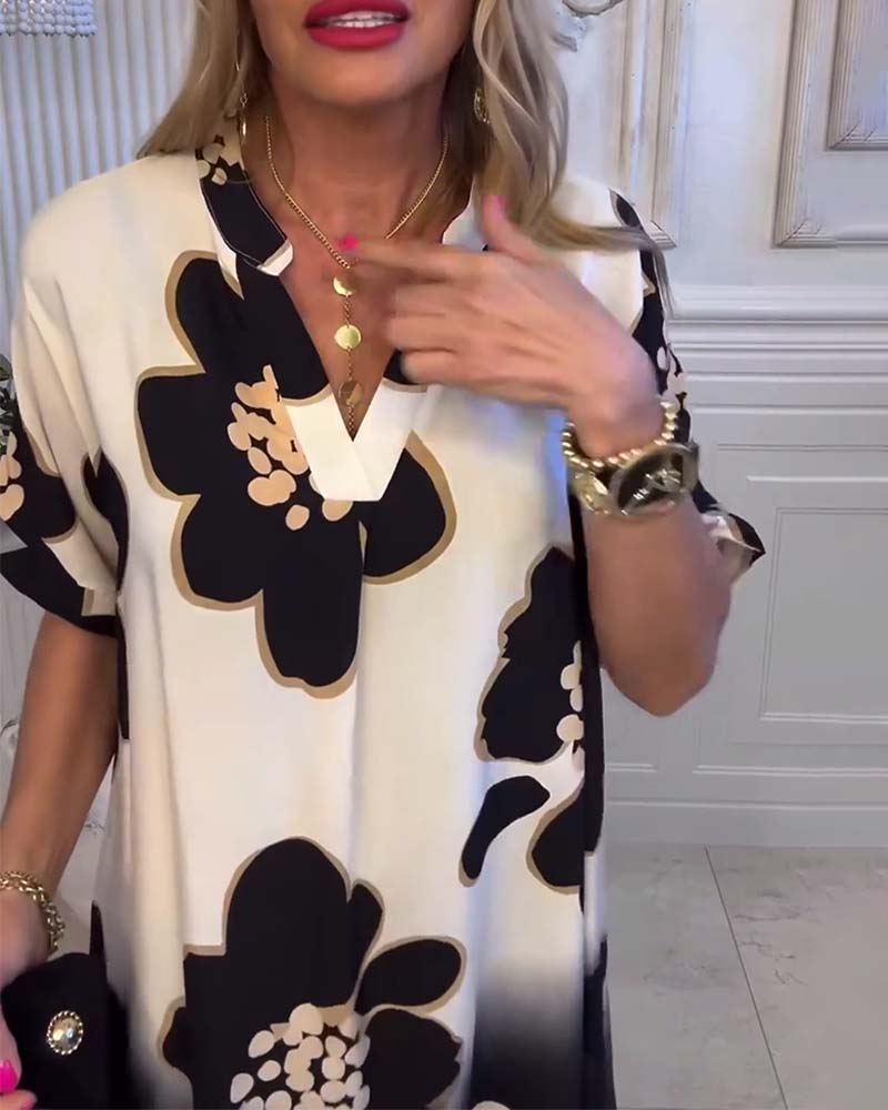 Janice Floral Dress