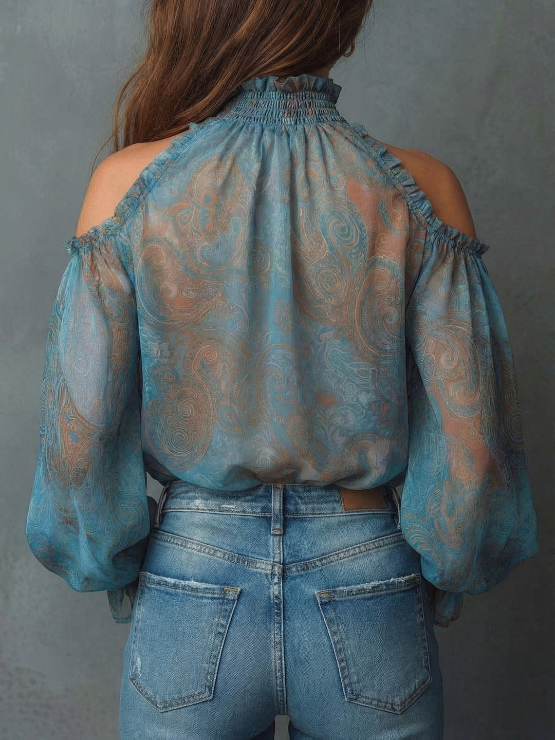 Lena - Women's Chic Boho Off Shoulder Blouse Top