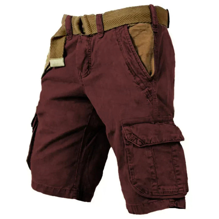 Roland | Men’s Cotton Cargo Shorts with Multiple Pockets