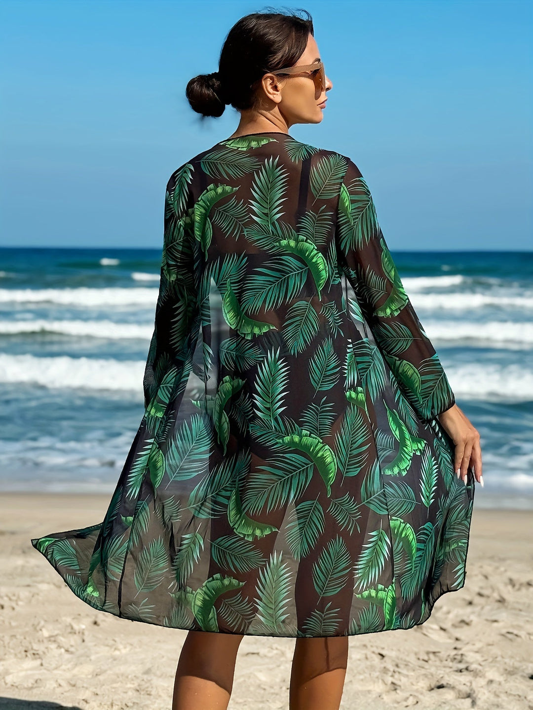 Carla - Women's Tropical Bikini Cover Up Set