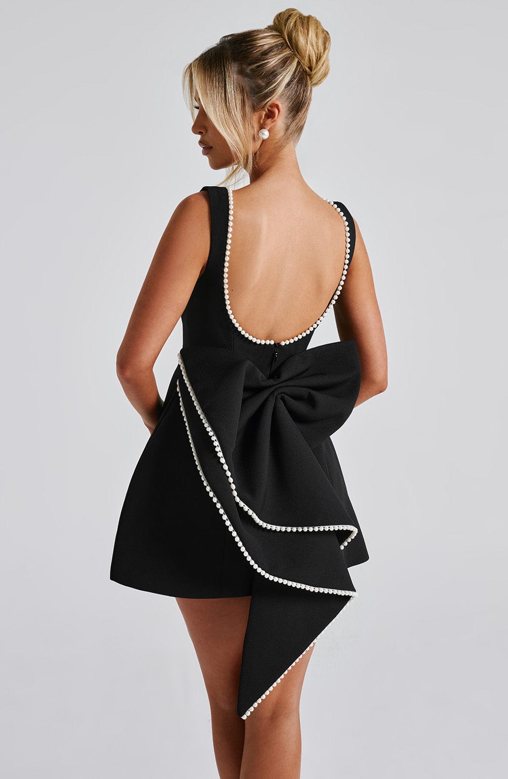 Kylie | Women Wedding Guest Structured Mini Dress
