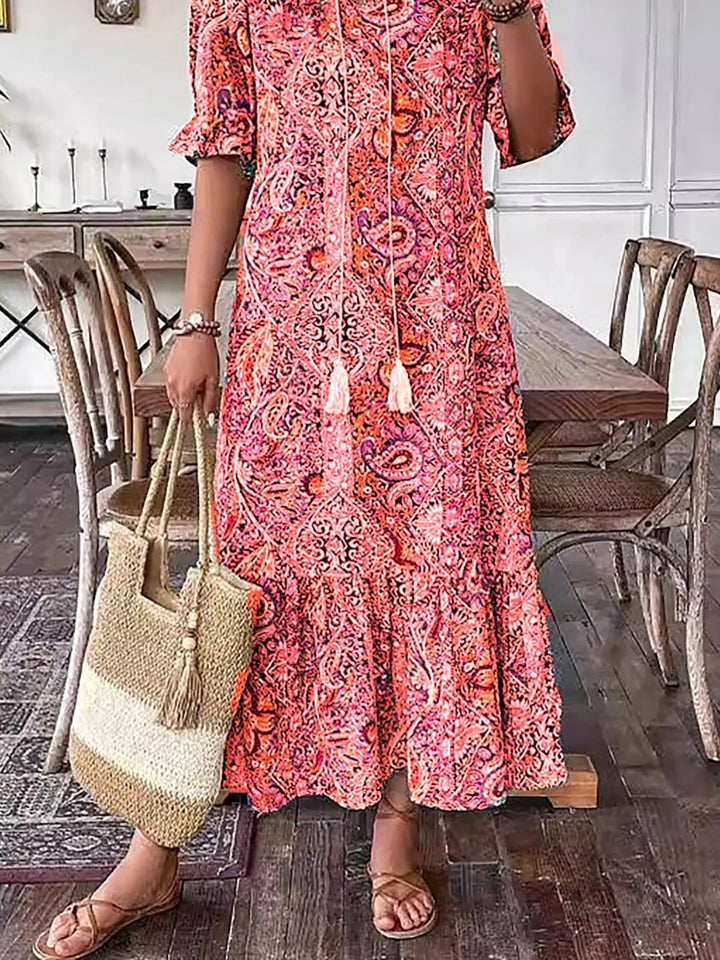 Gene | Boho Chic Maxi Dress for Women