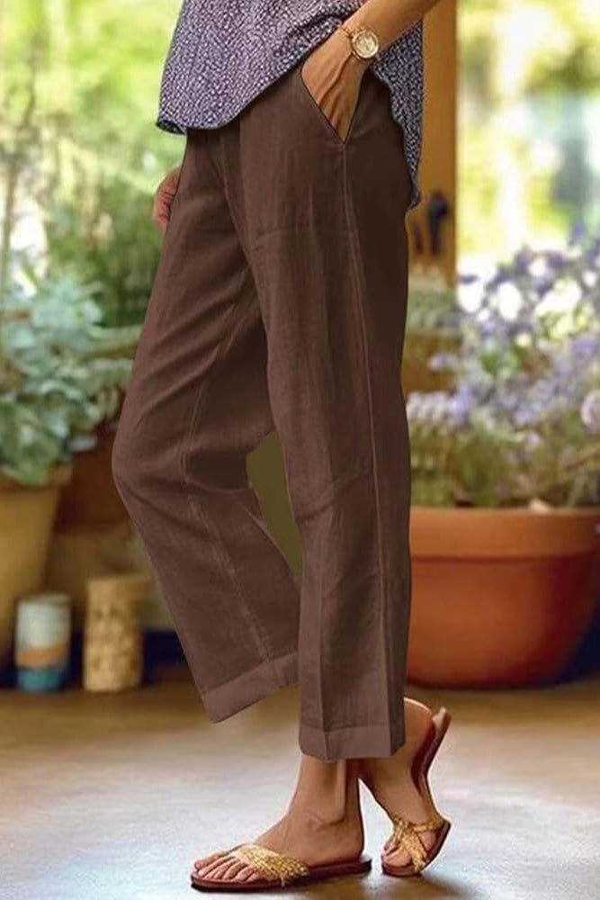 Rita - Light Linen Summer Pants